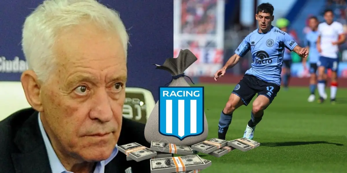 La Academia tiene en carpeta a otro jugador de Belgrano y es posible su arribo con la salida de Hauche.