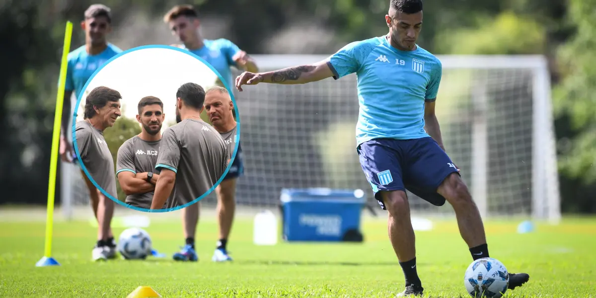 Lolo le puso mucho esfuerzo a la pretemporada de Racing