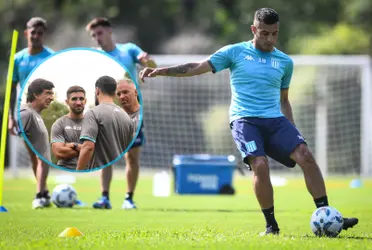 Lolo le puso mucho esfuerzo a la pretemporada de Racing