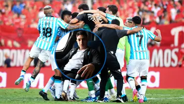 Racing se quedó con el clásico y Trapito cargó al rival.