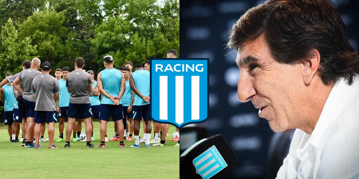 Racing tiene muchos jugadores y por eso el DT los borra