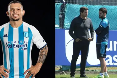 Se habló mucho de la vuelta del rosarino en el plantel de Racing, pero no fue citado contra Huracán