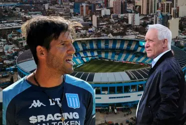 Tras la eliminación de Racing en la Copa de la Liga Profesional, Blanco ya piensa en el nuevo entrenador.