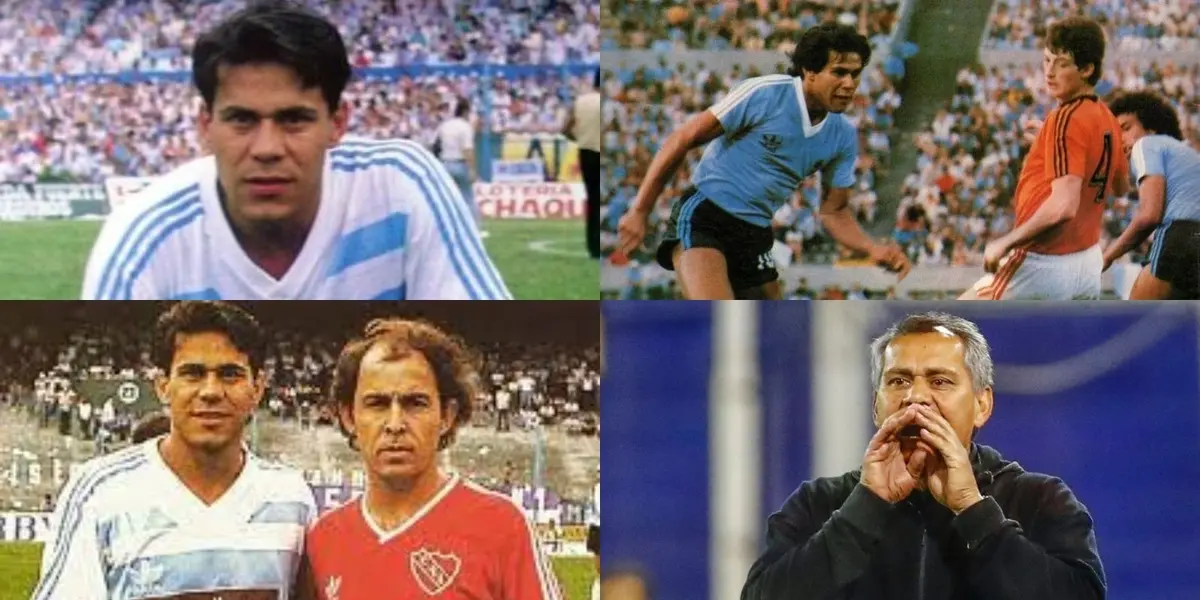 Uno de los grandes ídolos de Racing trabaja como asitente técnico del fútbol uruguayo