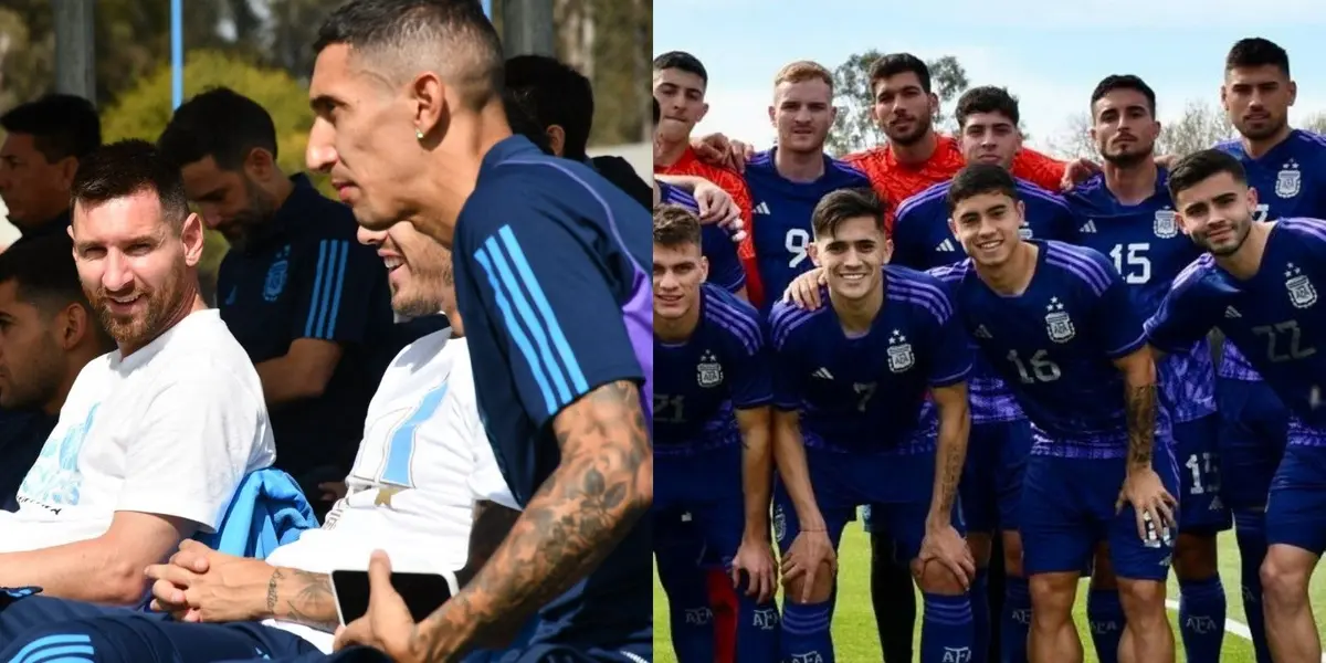 Uno de los jugadores de Racing que fue convocado por la Selección Argentina, tuvo minutos de titular